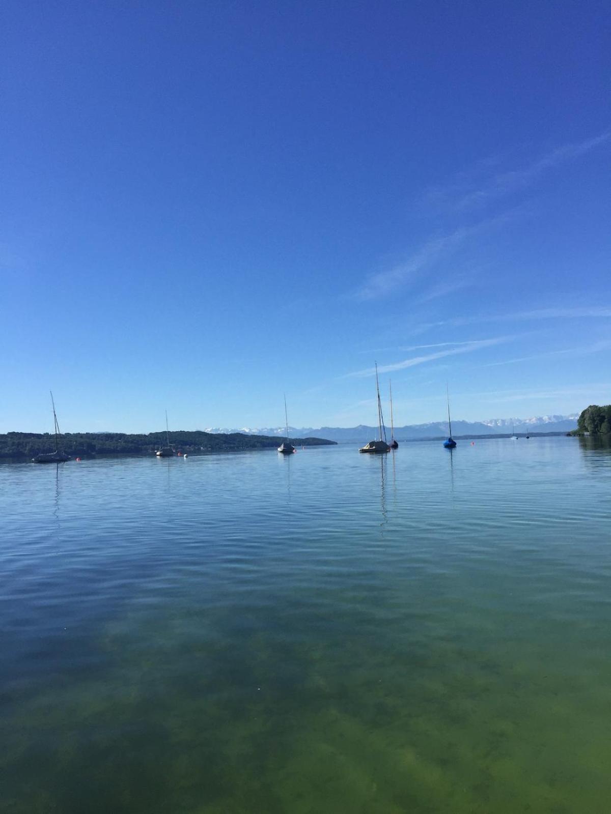 Grosse Wohnung Mit Dachterrasse In Starnberg Exteriér fotografie