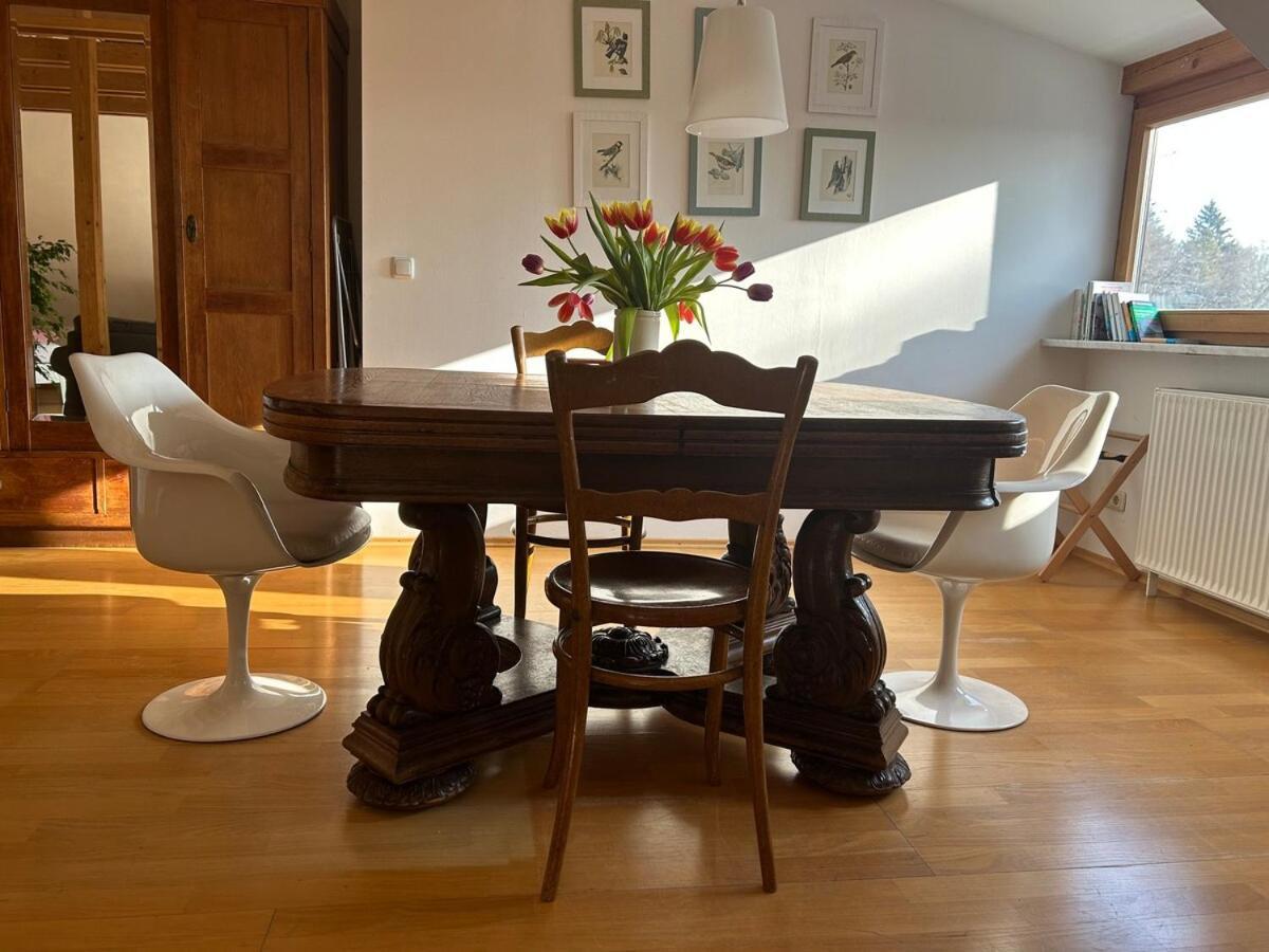 Grosse Wohnung Mit Dachterrasse In Starnberg Exteriér fotografie