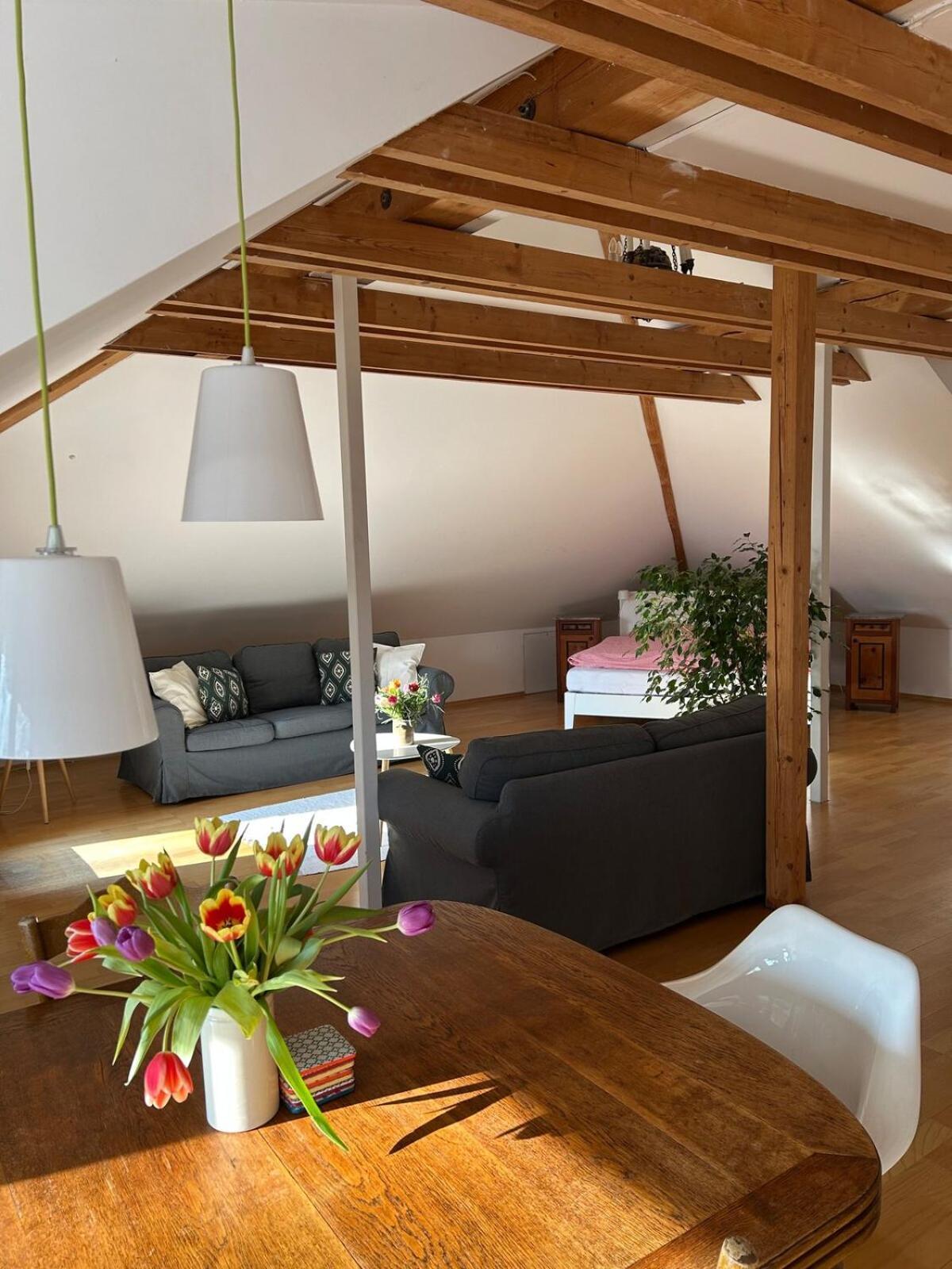 Grosse Wohnung Mit Dachterrasse In Starnberg Exteriér fotografie